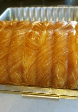 バター香るデニッシュラウンド食パン-レシピのメイン写真