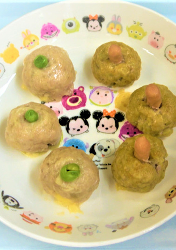 皮、蒸し器不使用！簡単しゅうまい　給食-レシピのメイン写真