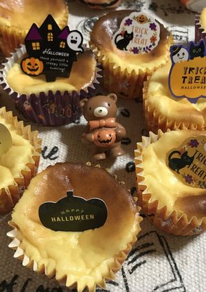 ハロウィンにも♪さつまいものチーズケーキ-レシピのメイン写真