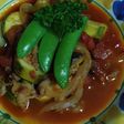 夏野菜と牛肉のトマト煮込み