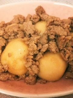 里いものそぼろ煮-レシピのメイン写真