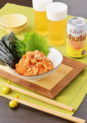 やみつき！ピリ辛鮭キムチ-レシピのメイン写真
