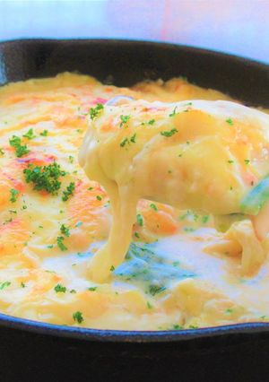 ベーコンとしめじとほうれん草のグラタン-レシピのメイン写真