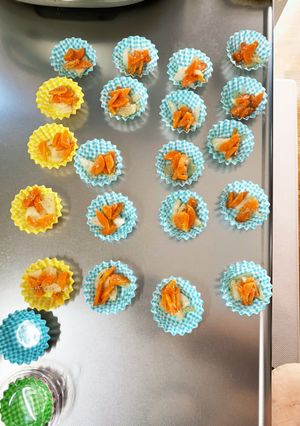 レンジお弁当用冷凍玉ねぎと人参のナムル-レシピのメイン写真