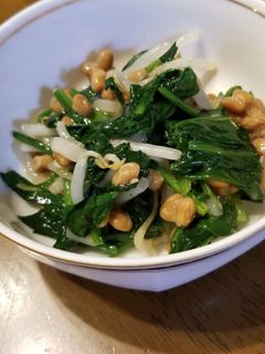 ★あと一品欲しい時、簡単納豆あえ★-レシピのメイン写真