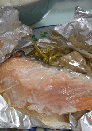 トースターで☆簡単鮭の和風蒸し焼き-レシピのメイン写真
