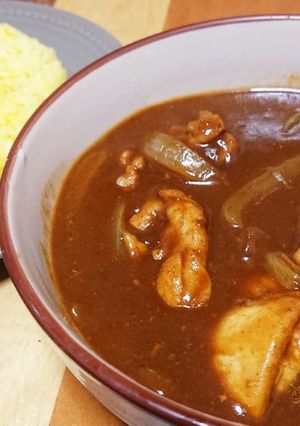 再現簡易レシピ？☆松屋のごろチキカレー-レシピのメイン写真