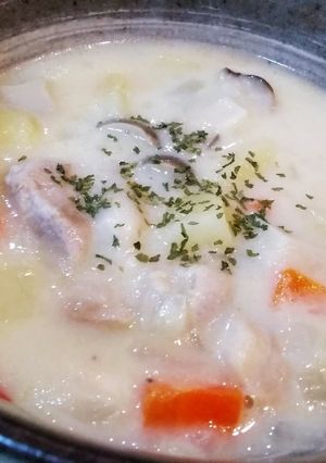 具だくさん♡ 栄養満点 きのこスープ-レシピのメイン写真