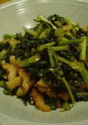 胡麻風味の大根菜炒め-レシピのメイン写真