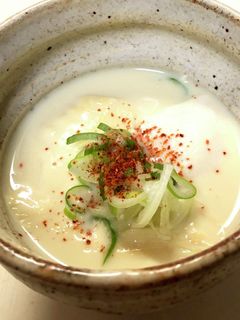 レンジで簡単 とろとろの温泉湯豆腐-レシピのメイン写真