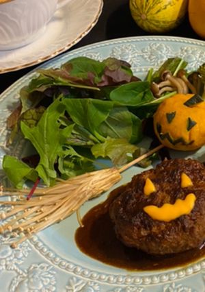 ハロウィンディナー☆えのきでほうき-レシピのメイン写真