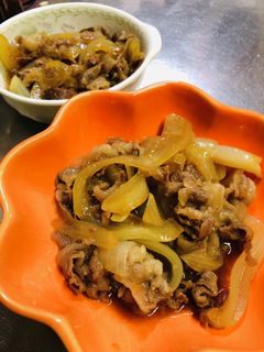 フライパンで牛丼-レシピのメイン写真