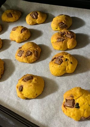 HMで簡単 かぼちゃクッキー-レシピのメイン写真