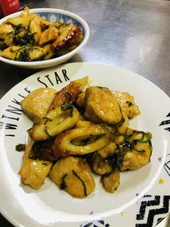 鶏胸肉とちくわの甘辛炒め-レシピのメイン写真