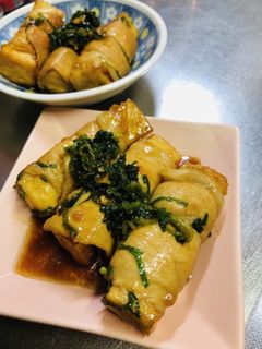 厚揚げの豚肉巻き-レシピのメイン写真