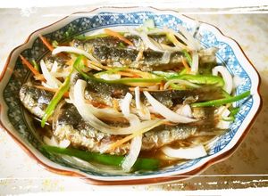 ☆小いわし 小あじ 南蛮漬 カルシウム♪-レシピのメイン写真