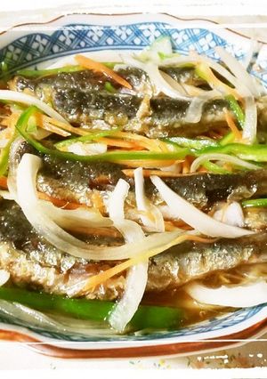 ☆小いわし 小あじ 南蛮漬 カルシウム♪-レシピのメイン写真