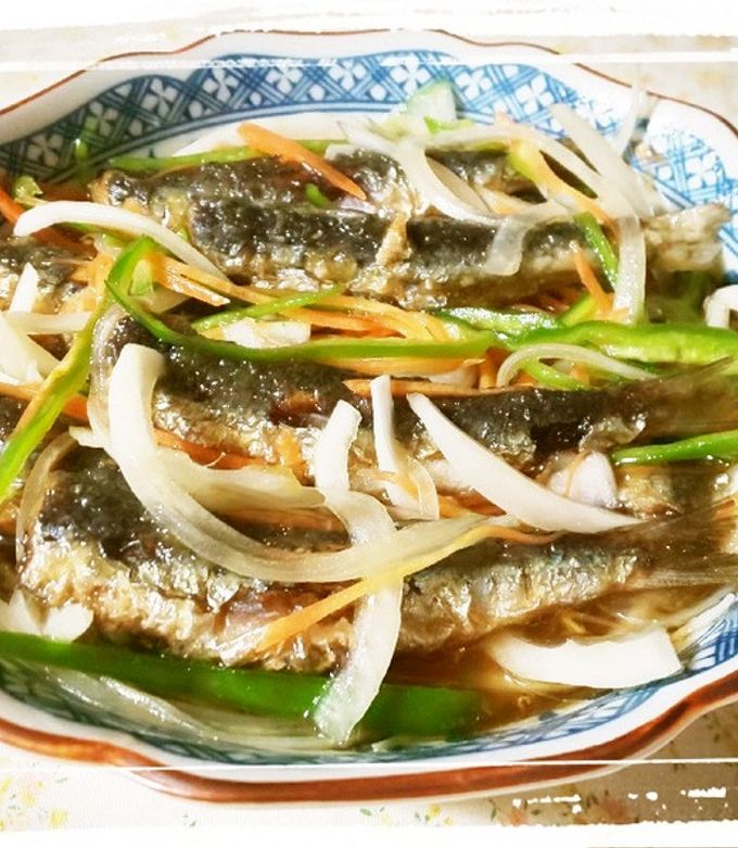 ☆小いわし 小あじ 南蛮漬 カルシウム♪-レシピのメイン写真