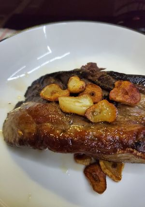 安くて簡単！「本マグロの血合いステーキ」-レシピのメイン写真