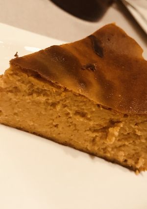 卵1つ！パンプキン缶でチーズケーキ-レシピのメイン写真