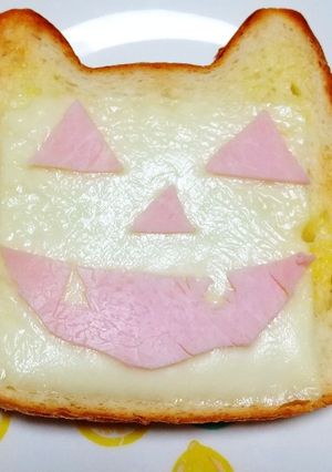 超簡単ハロウィントースト♡-レシピのメイン写真