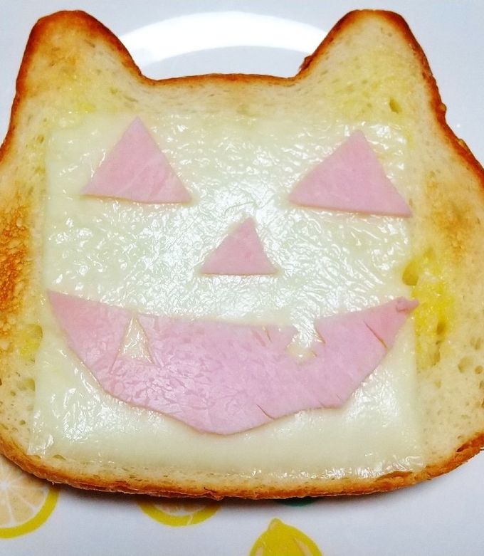 超簡単ハロウィントースト♡ by はなだより 【クックパッド】 簡単