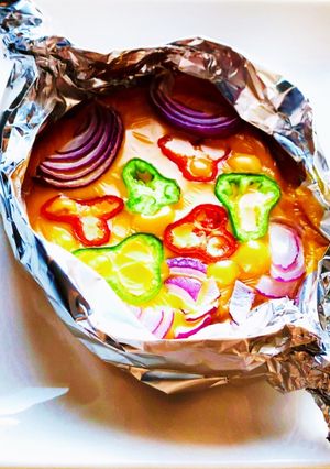 具だけピザ☆ハムのチーズ焼き♪-レシピのメイン写真