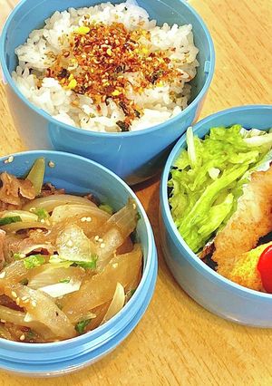 牛肉の甘辛！^_^ タロの弁当56-レシピのメイン写真
