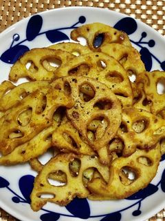 れんこんのカレー焼き-レシピのメイン写真