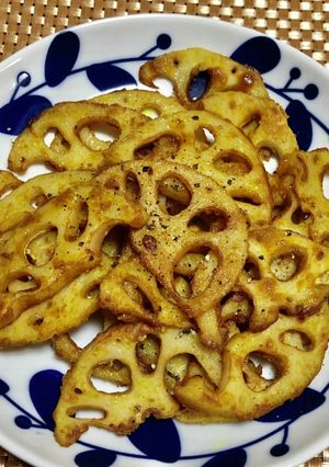 れんこんのカレー焼き-レシピのメイン写真