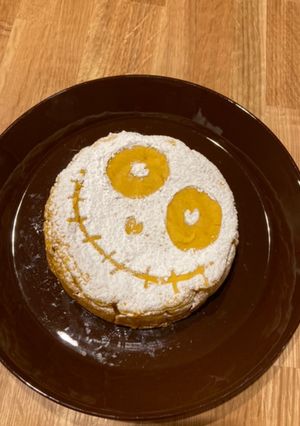 ハロウィン　簡単かぼちゃのケーキ☆-レシピのメイン写真