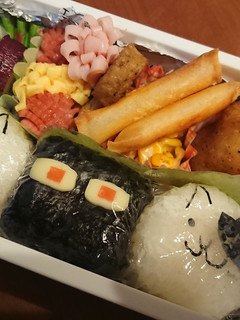 にゃんこ大戦争&エンダーマン弁当-レシピのメイン写真