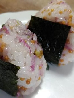もってのほかおにぎり-レシピのメイン写真