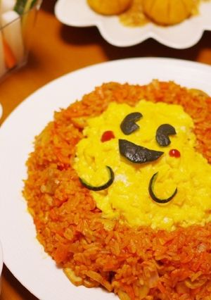 好きな形に☆かんたんオムライス-レシピのメイン写真