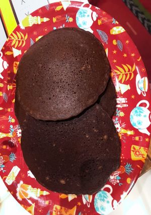カロリーメイトチョコ味でホットケーキ-レシピのメイン写真
