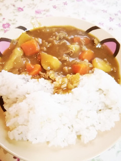 母から教えて貰ったカレーです。(^O^)-レシピのメイン写真