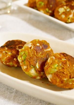 節約＆ご飯が進む！きな粉のカレー風味団子-レシピのメイン写真
