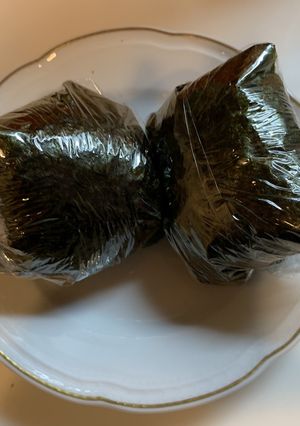 クリームチーズを使ったふたつのおにぎり-レシピのメイン写真