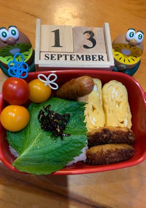 高二長女　お弁当(おむすび16)-レシピのメイン写真