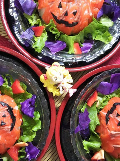 みんな大好き【ハロウィン鮭寿司】♪-レシピのメイン写真