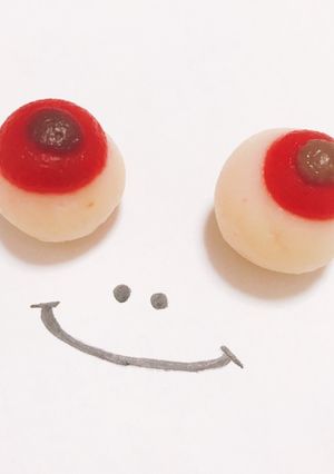 ハロウィンの料理やお菓子に★目玉の作り方-レシピのメイン写真