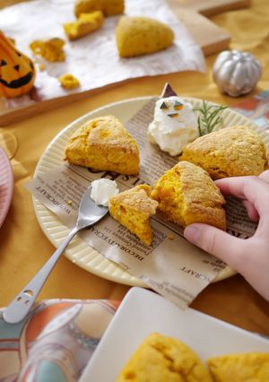 HMとトースターで作るかぼちゃのスコーン-レシピのメイン写真
