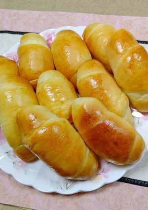 HBを使った美味しいバターロール-レシピのメイン写真