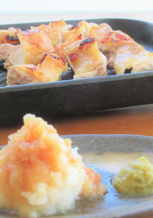 『鶏もも肉の真昆布 鉄板焼き』-レシピのメイン写真
