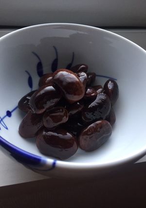 圧力鍋で紫花豆の甘煮-レシピのメイン写真