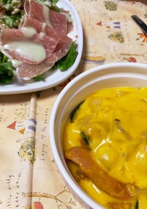パンプキンシチュー、トリックアトリート！-レシピのメイン写真