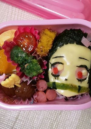 鬼滅の刃 お弁当 簡単 ねずこ-レシピのメイン写真