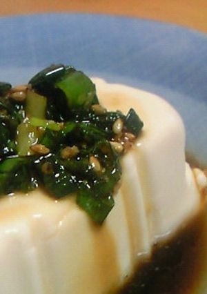 ごま油のネギダレを使った冷奴-レシピのメイン写真