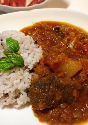 牛すじ大根カレー-レシピのメイン写真