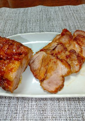 焼き豚(肩ロースかたまり肉を使って)-レシピのメイン写真